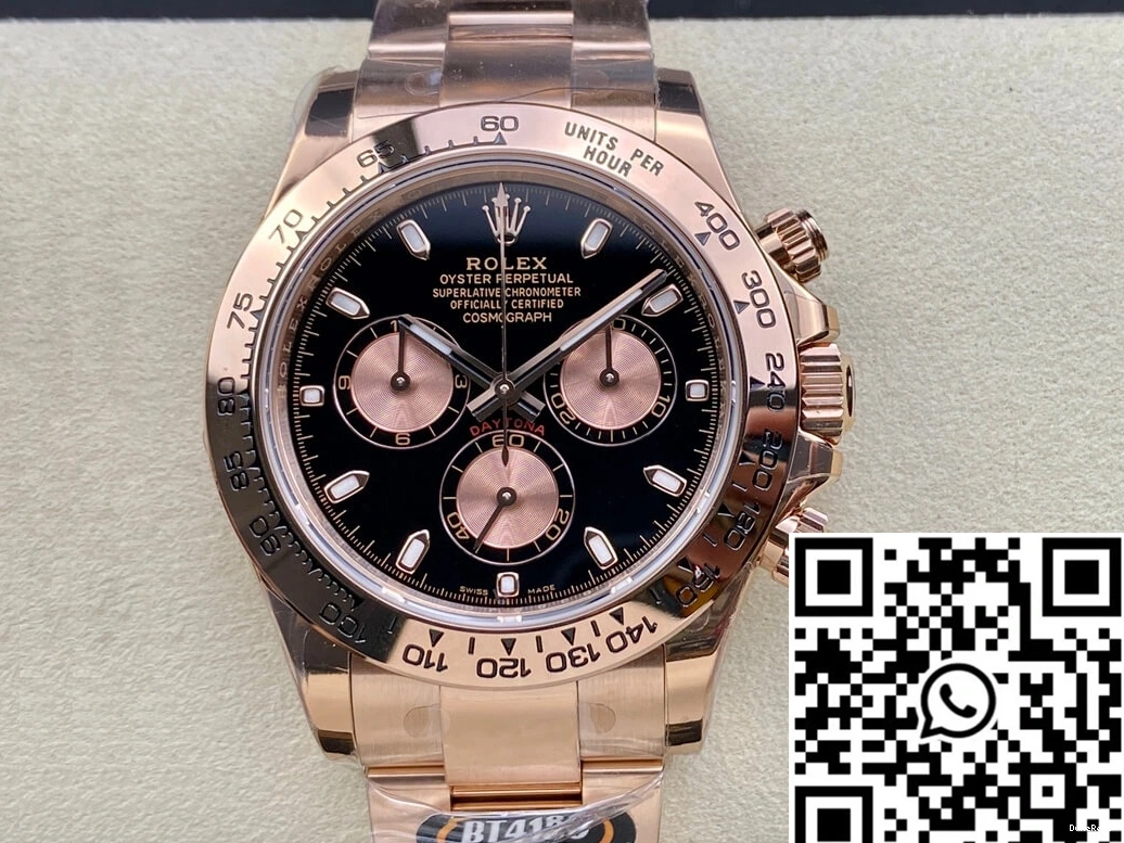 Rose BT Daytona Rolex Gold M116505-0008 Factory 1008